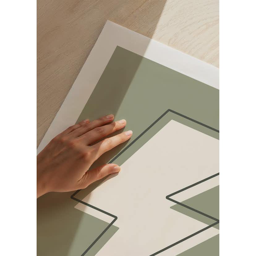 Poster Gallerix Flash In Green