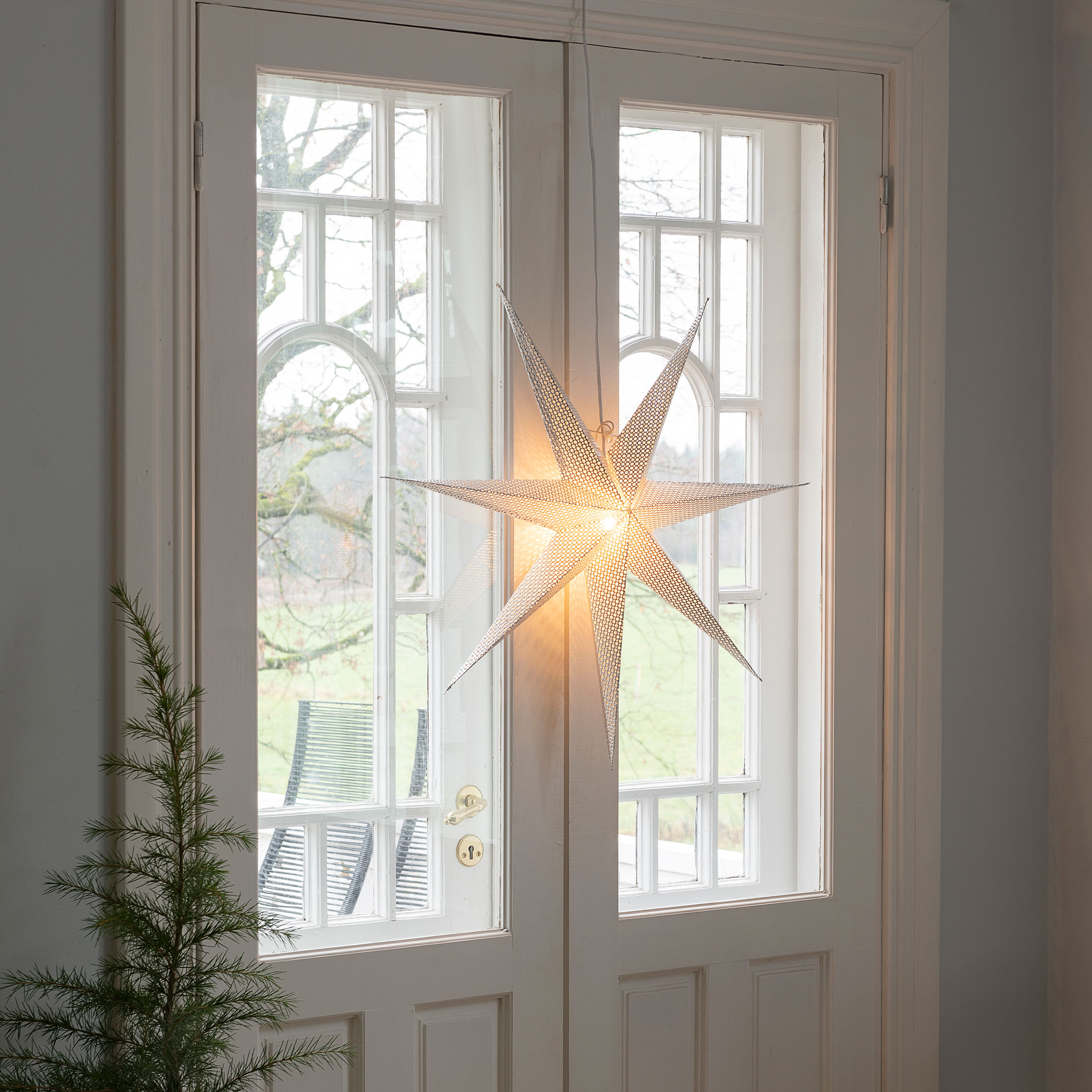 Adventsstjärna Gnosjö Konstsmide 7-uddig 78 cm