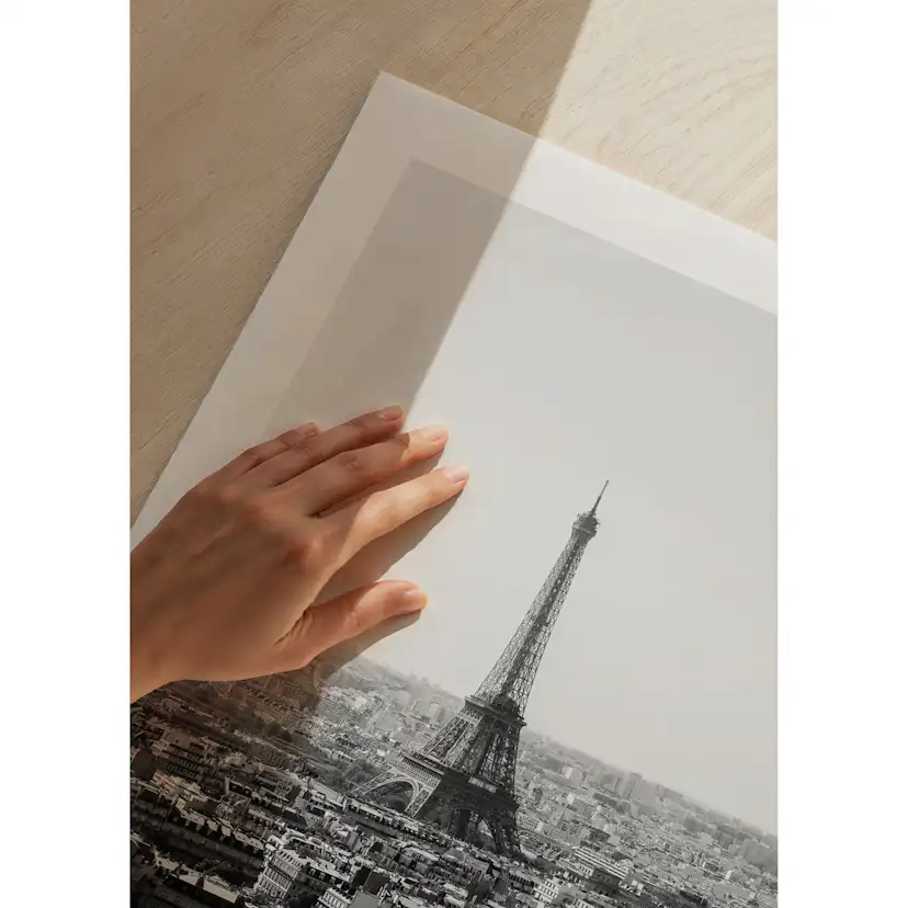 Poster Gallerix La Torre Eiffel De Paris B&W