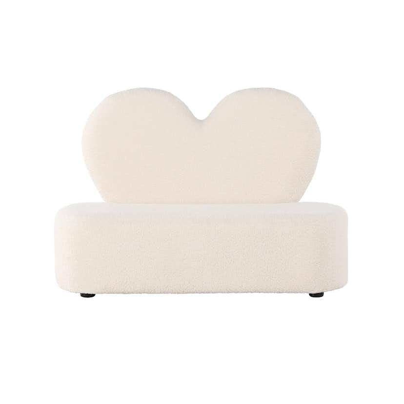 Barnfåtölj Venture Home Kids Flower Teddysoffa