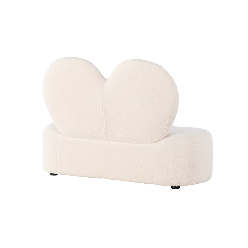 Barnfåtölj Venture Home Kids Flower Teddysoffa