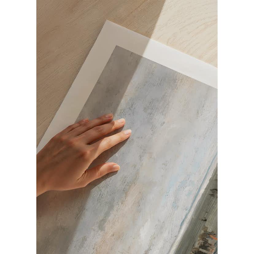 Poster Gallerix Clam Digger By Charles-François Daubigny