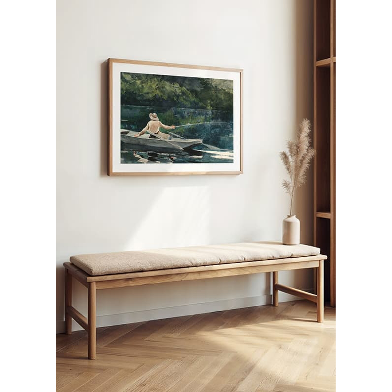 Poster Gallerix Casting Number Two By Winslow Homer