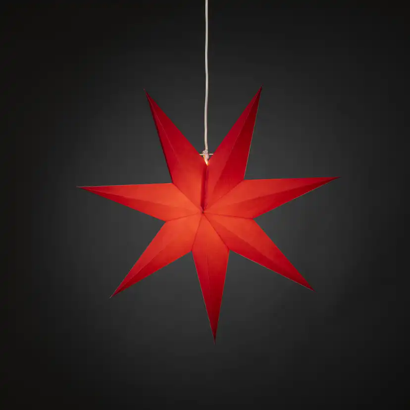 Adventsstjärna Gnosjö Konstsmide Röd 60 cm