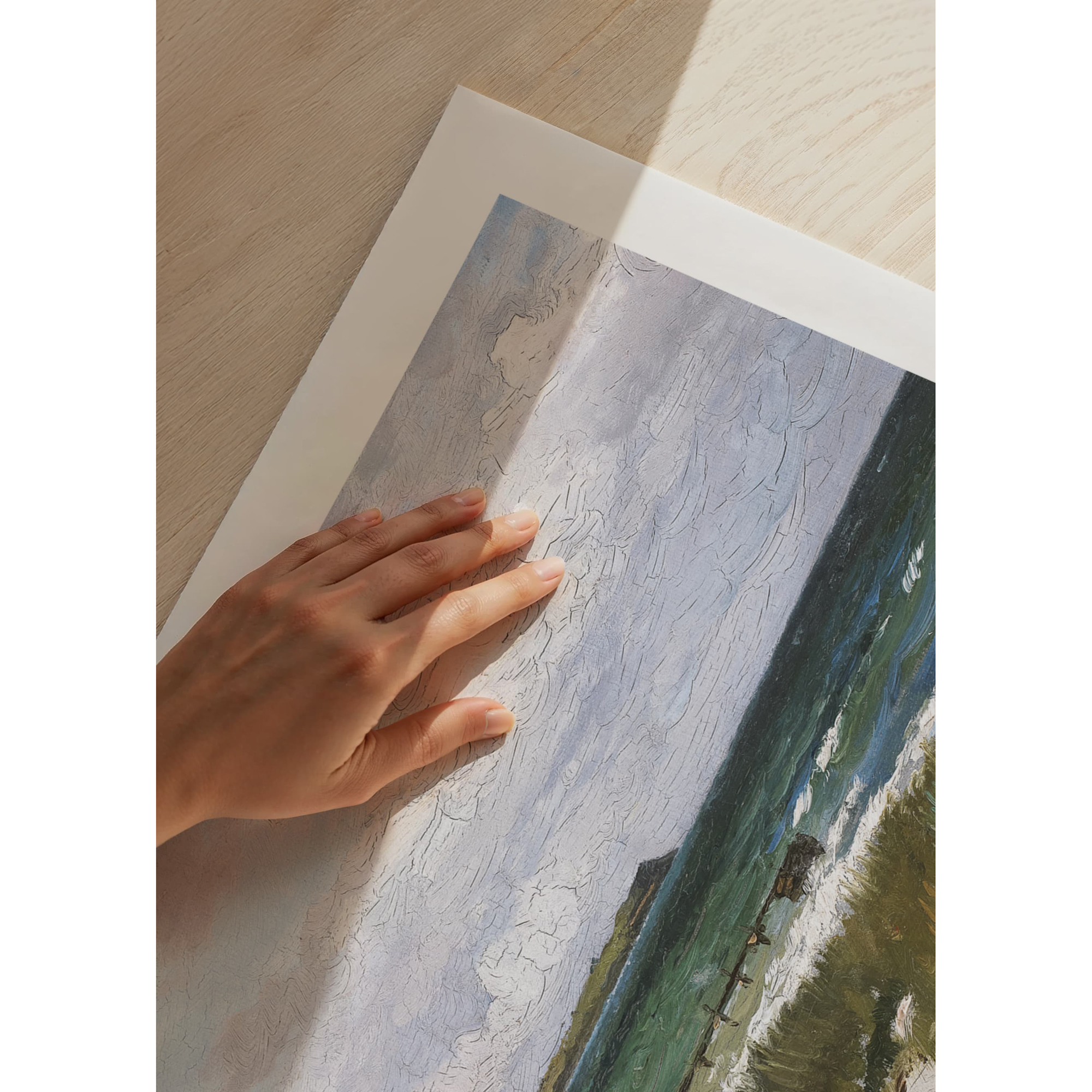 Poster Gallerix Kystlandskab Hornbæk By Carl Locher