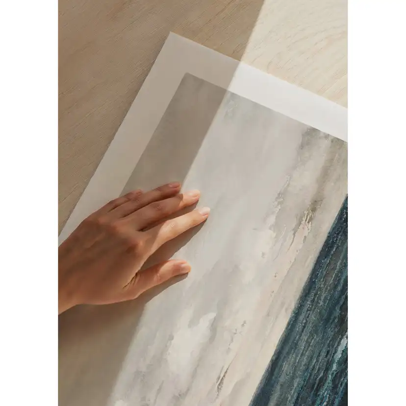 Poster Gallerix Lesson Study On Jersey Coast By John La Farge