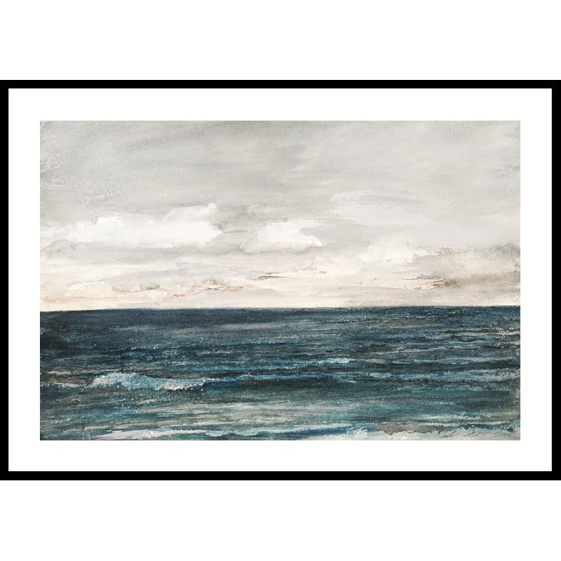 Poster Gallerix Lesson Study On Jersey Coast By John La Farge