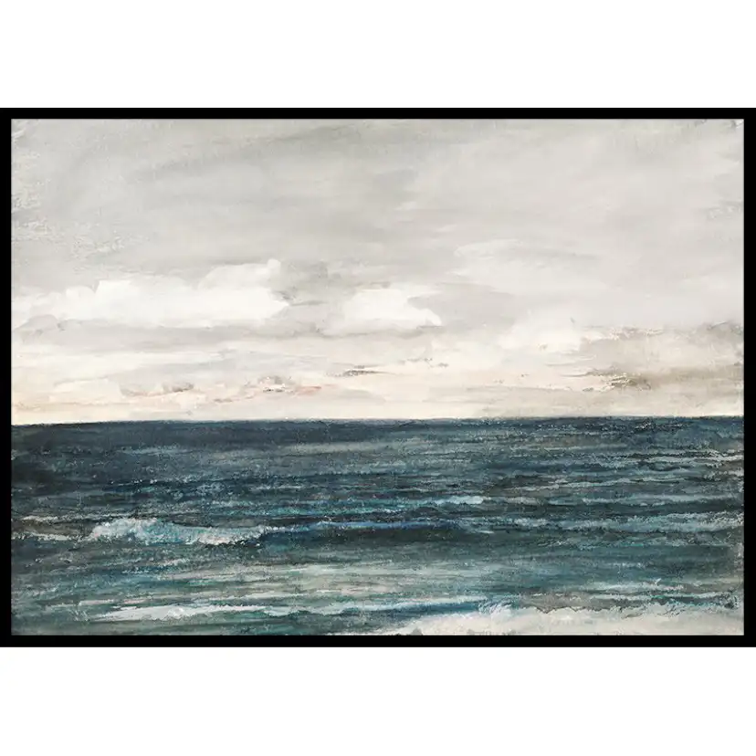 Poster Gallerix Lesson Study On Jersey Coast By John La Farge