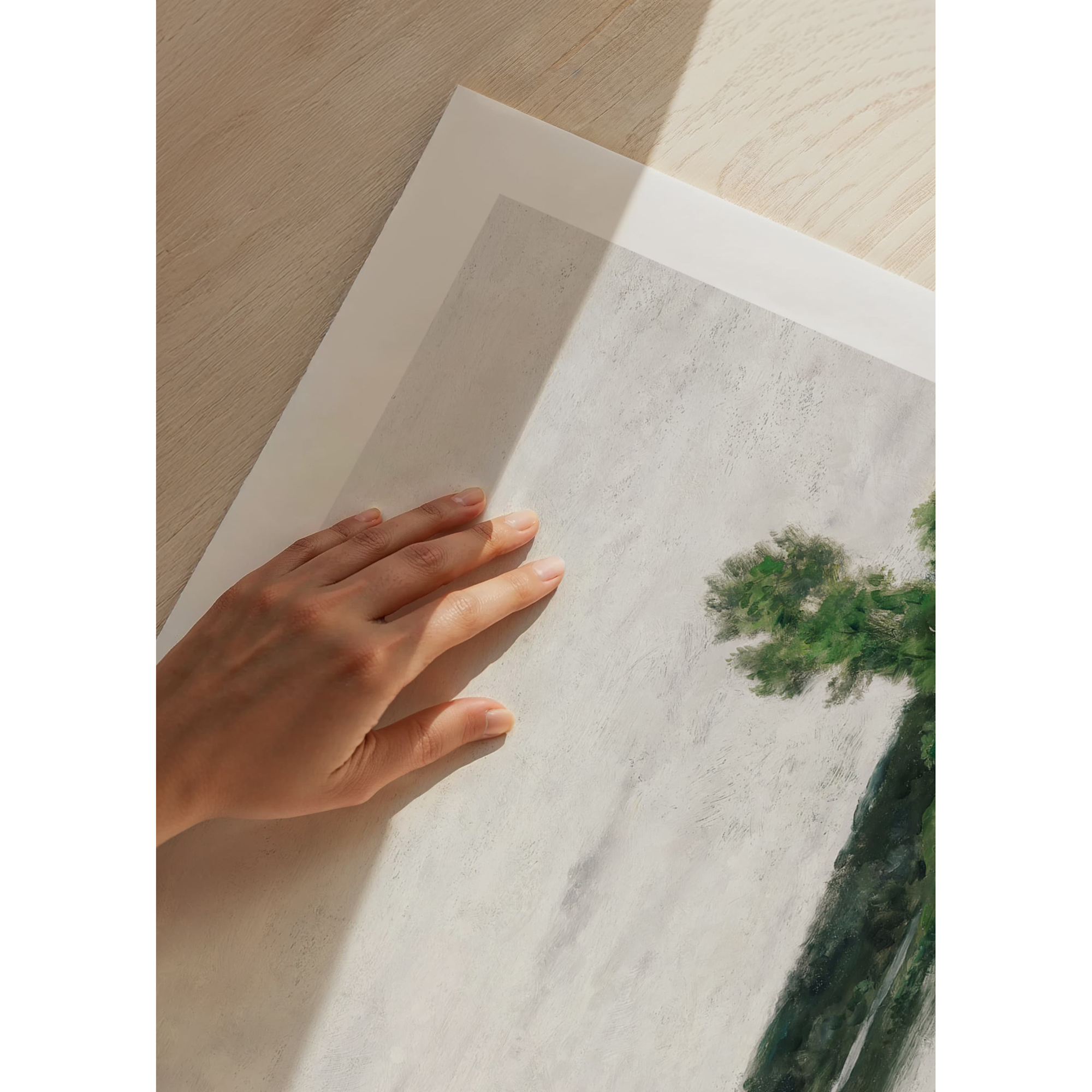 Poster Gallerix View On The Oise By Charles-François Daubigny