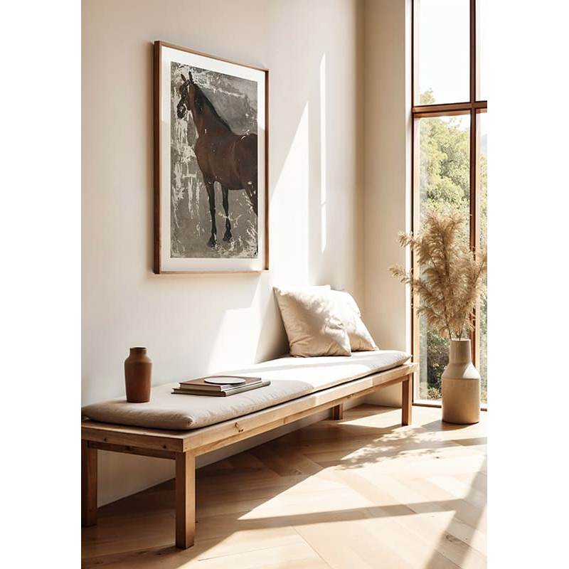 Poster Gallerix Štúdia koňa By Jozef Hanula