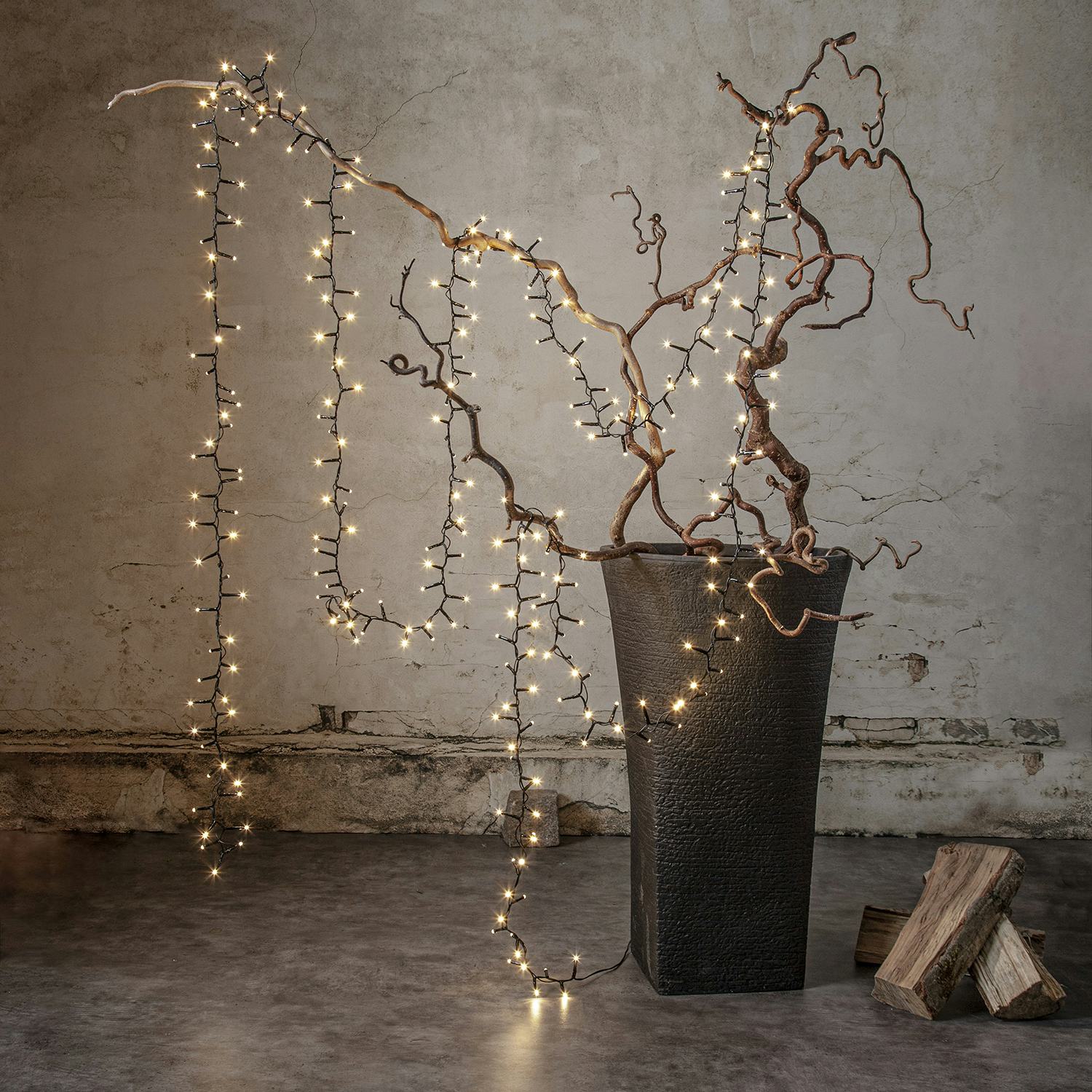 Ljusslinga Star Trading Shiny Warm White