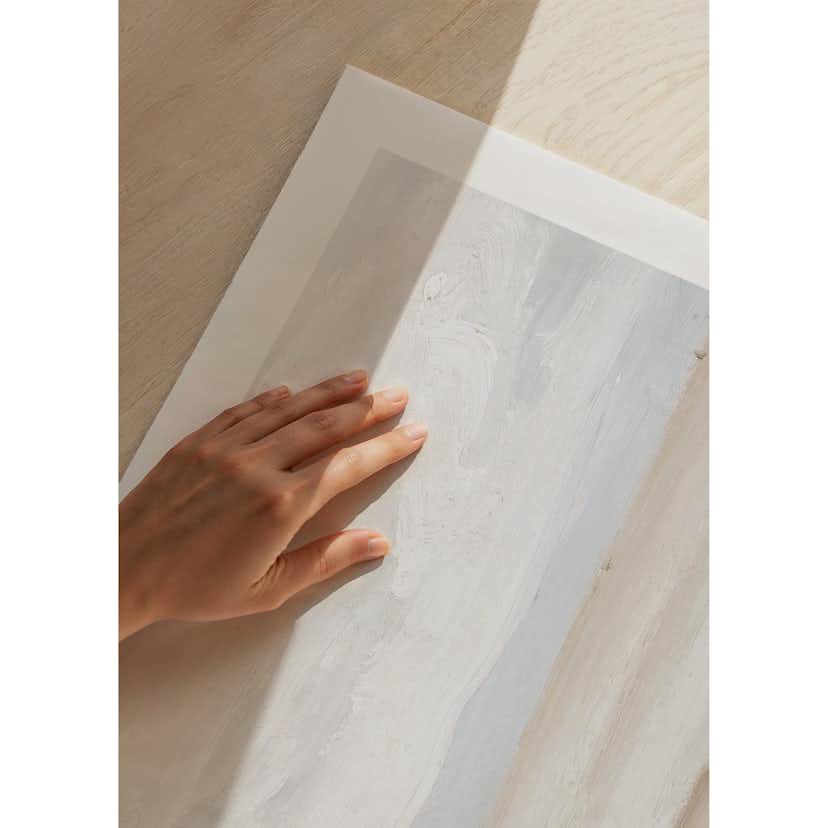 Poster Gallerix Beach Near Etretat By Jean-Baptiste-Camille Corot