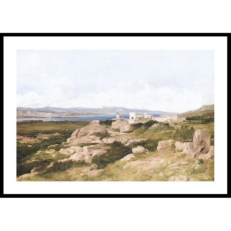 Poster Gallerix General Garibaldi's Residence At Caprera By Frederick Richard Lee