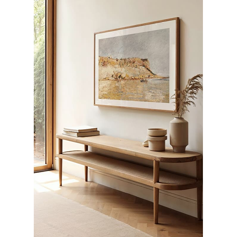 Poster Gallerix Cliff On The Water By Adolphe Monticelli