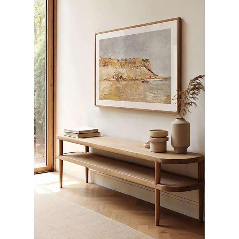 Poster Gallerix Cliff On The Water By Adolphe Monticelli