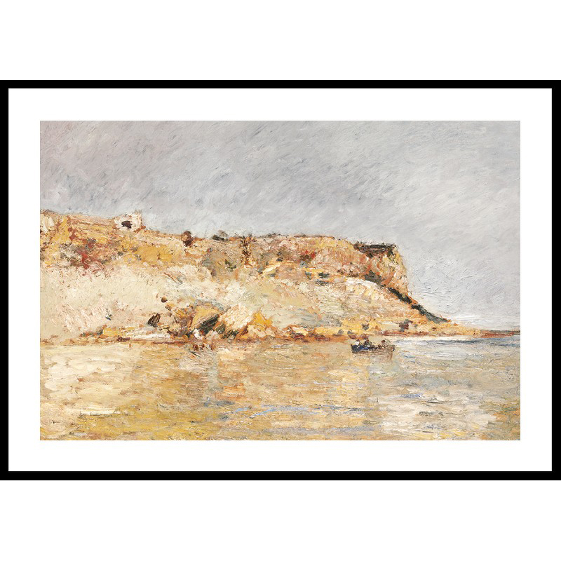 Poster Gallerix Cliff On The Water By Adolphe Monticelli