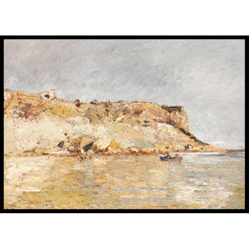 Poster Gallerix Cliff On The Water By Adolphe Monticelli
