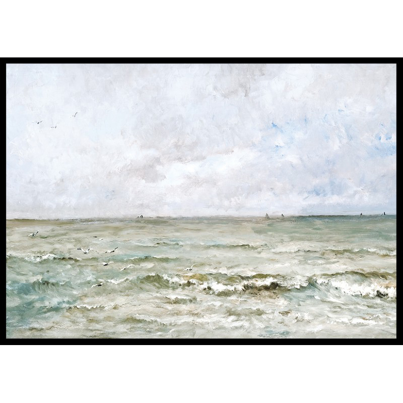 Poster Gallerix Seascape By Charles-François Daubigny