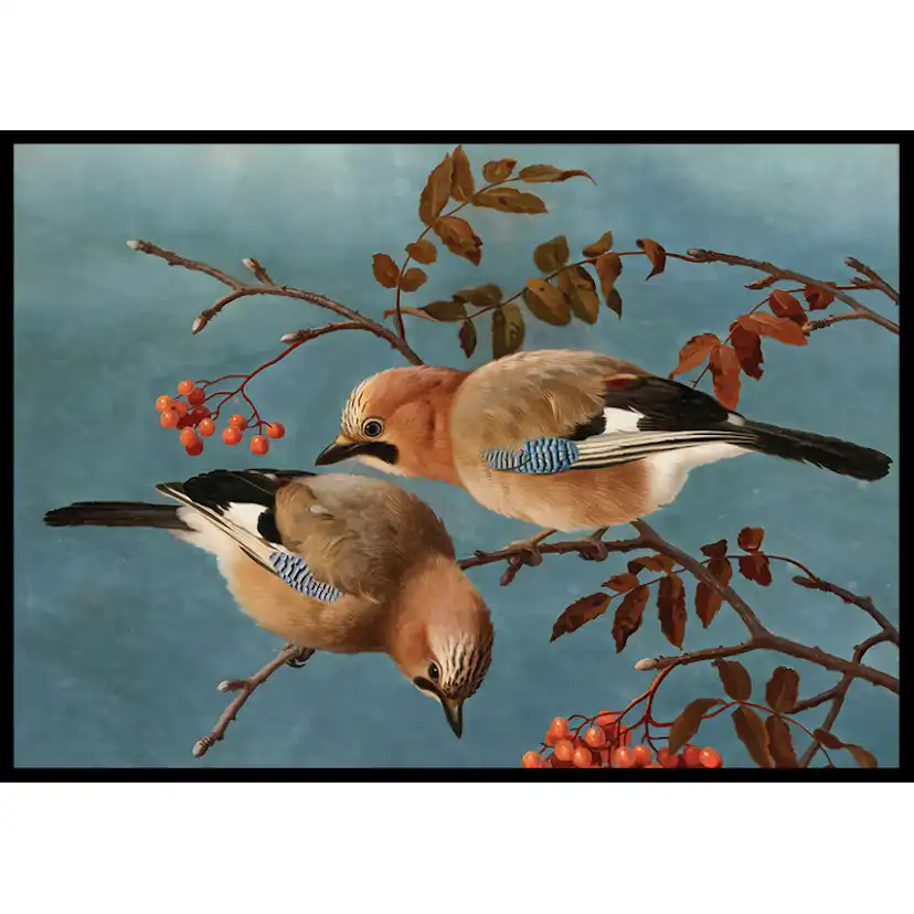 Poster Gallerix Jays By Ferdinand Von Wright