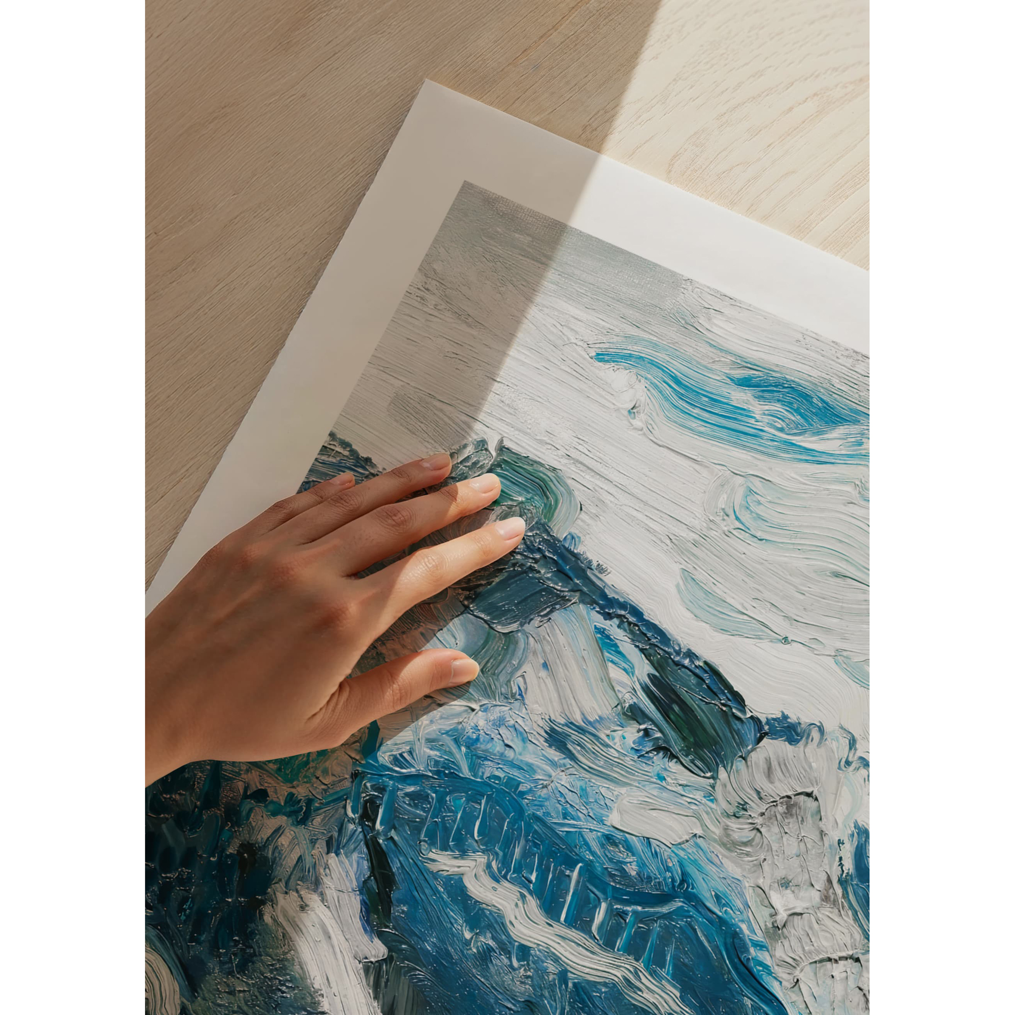 Poster Gallerix Lake Traun With Mountain Sleeping Greek Woman By Richard Gerstl