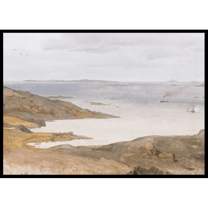 Poster Gallerix Motif From Bohuslän By Andreas Achenbach