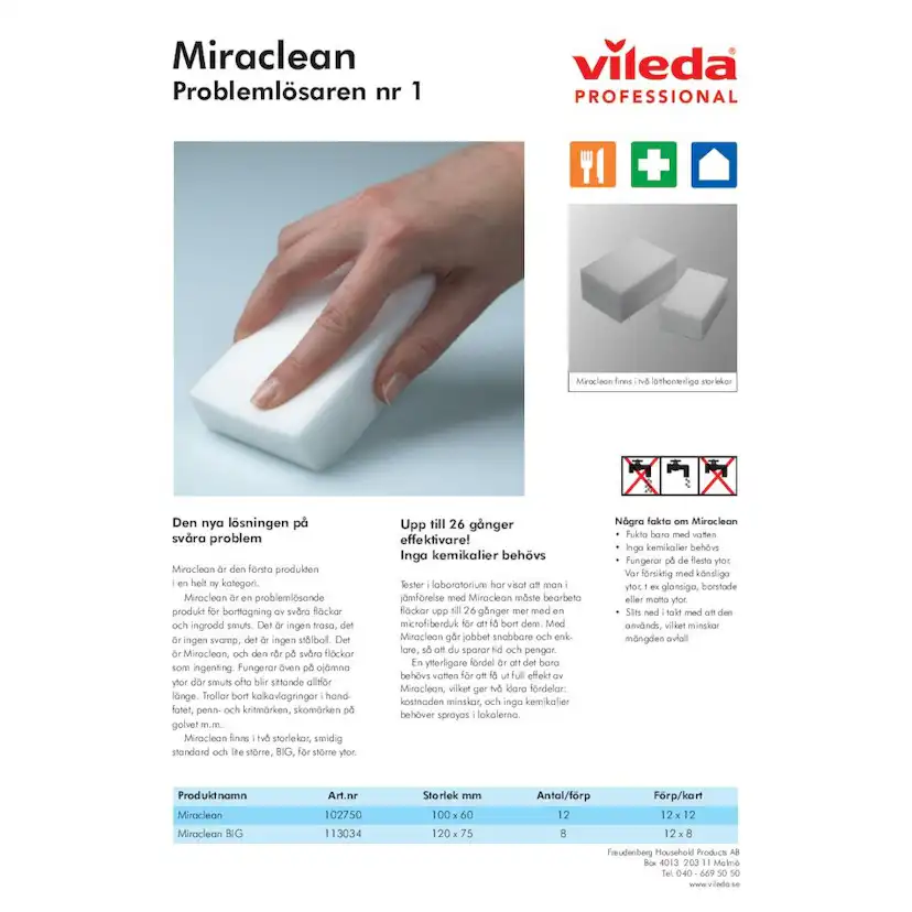 Fläckborttagare Vedum MiraClean