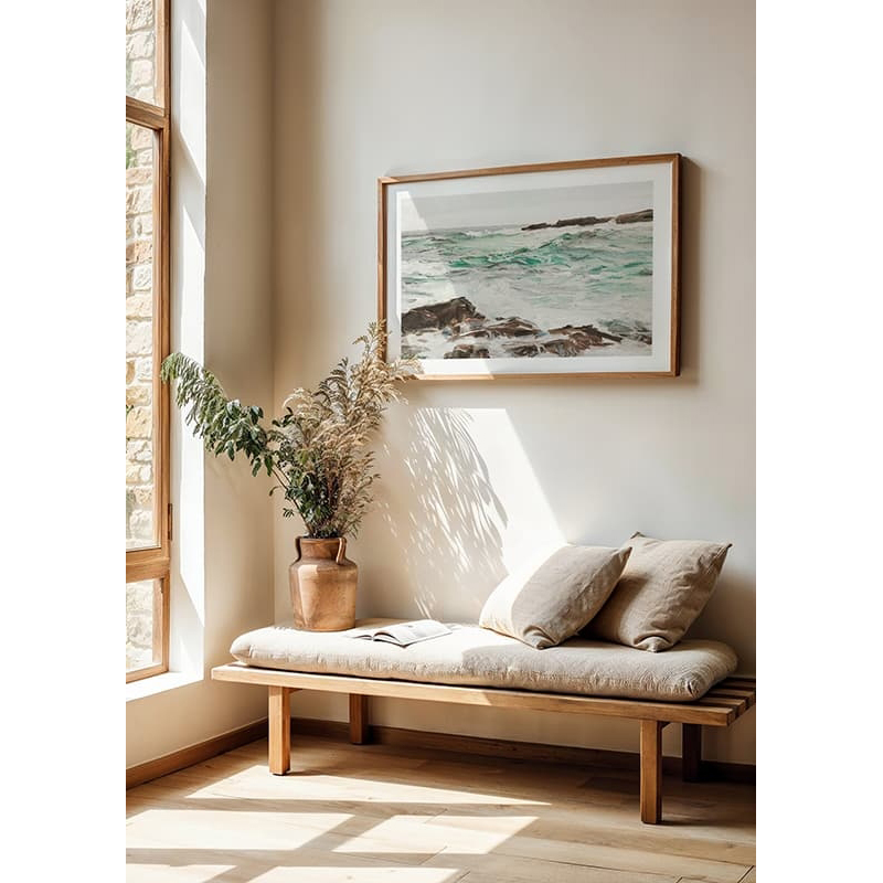 Poster Gallerix Heavy Swells By Howard Russell Butler