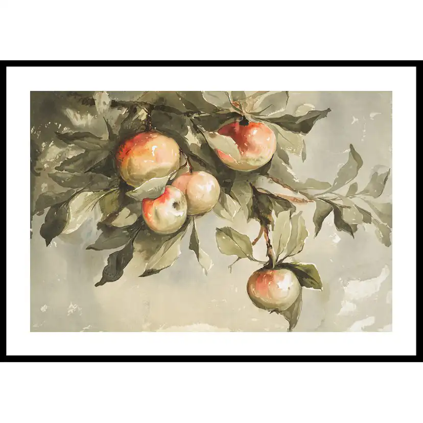 Poster Gallerix Study Of Apples