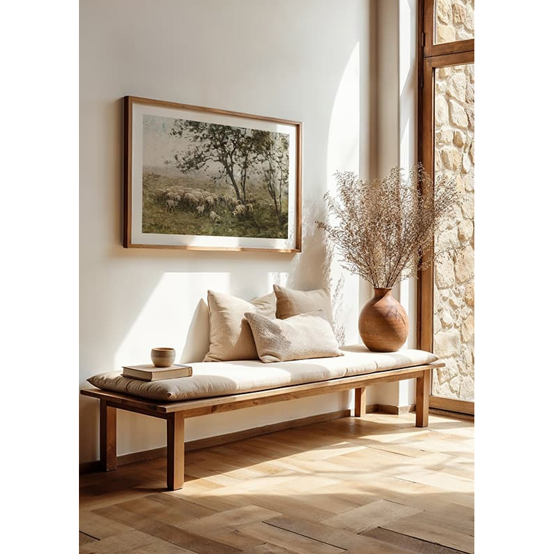 Poster Gallerix Een Kudde Schapen By William Charles Estall