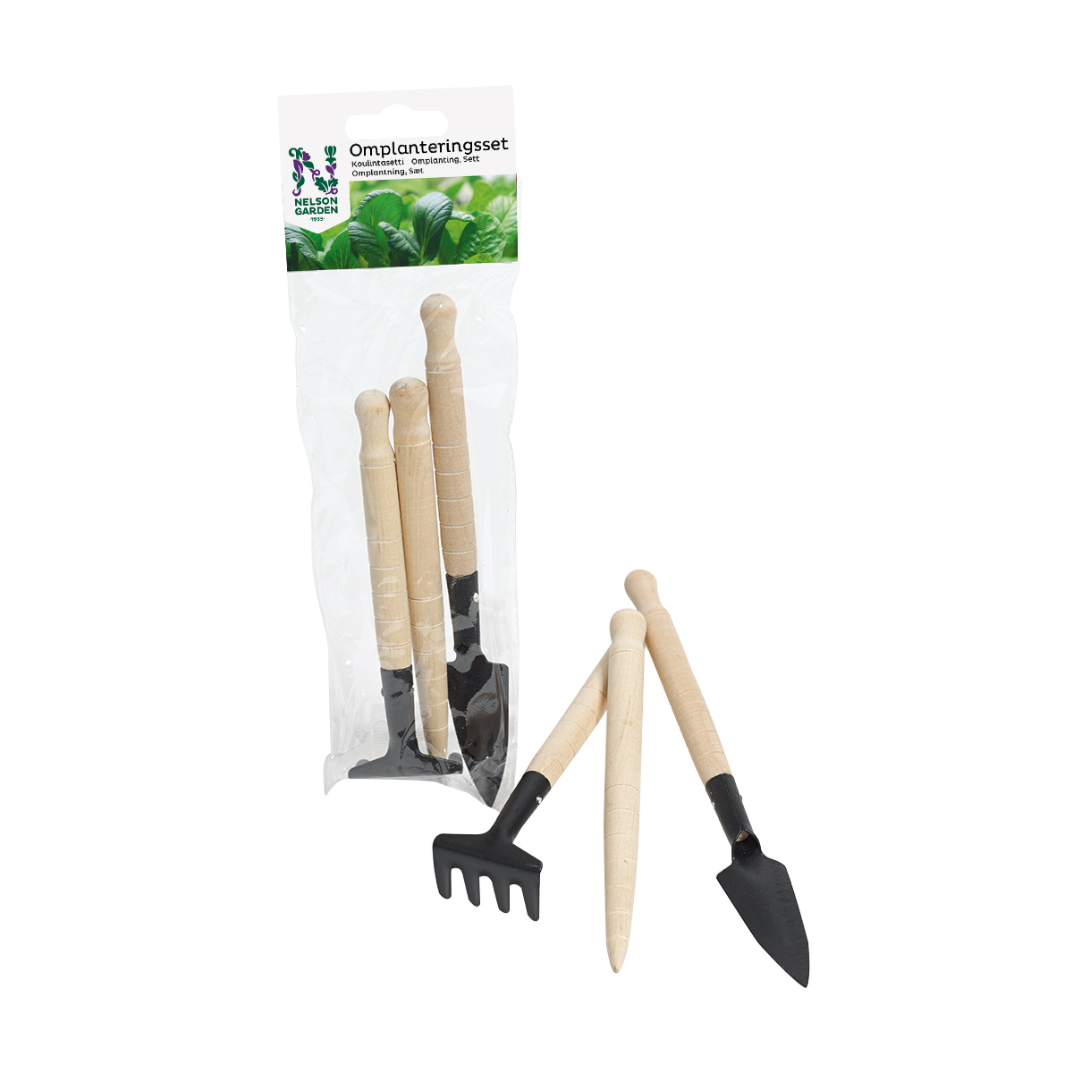 Omplanteringsset Nelson Garden med 3 Verktyg