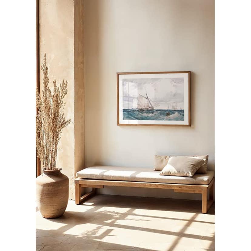 Poster Gallerix A Cutter And Other Shipping In A Breeze By Richard Parkes Bonington