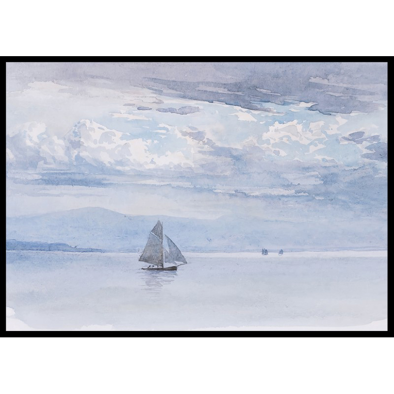 Poster Gallerix Criccieth N Wales By George Elbert Burr