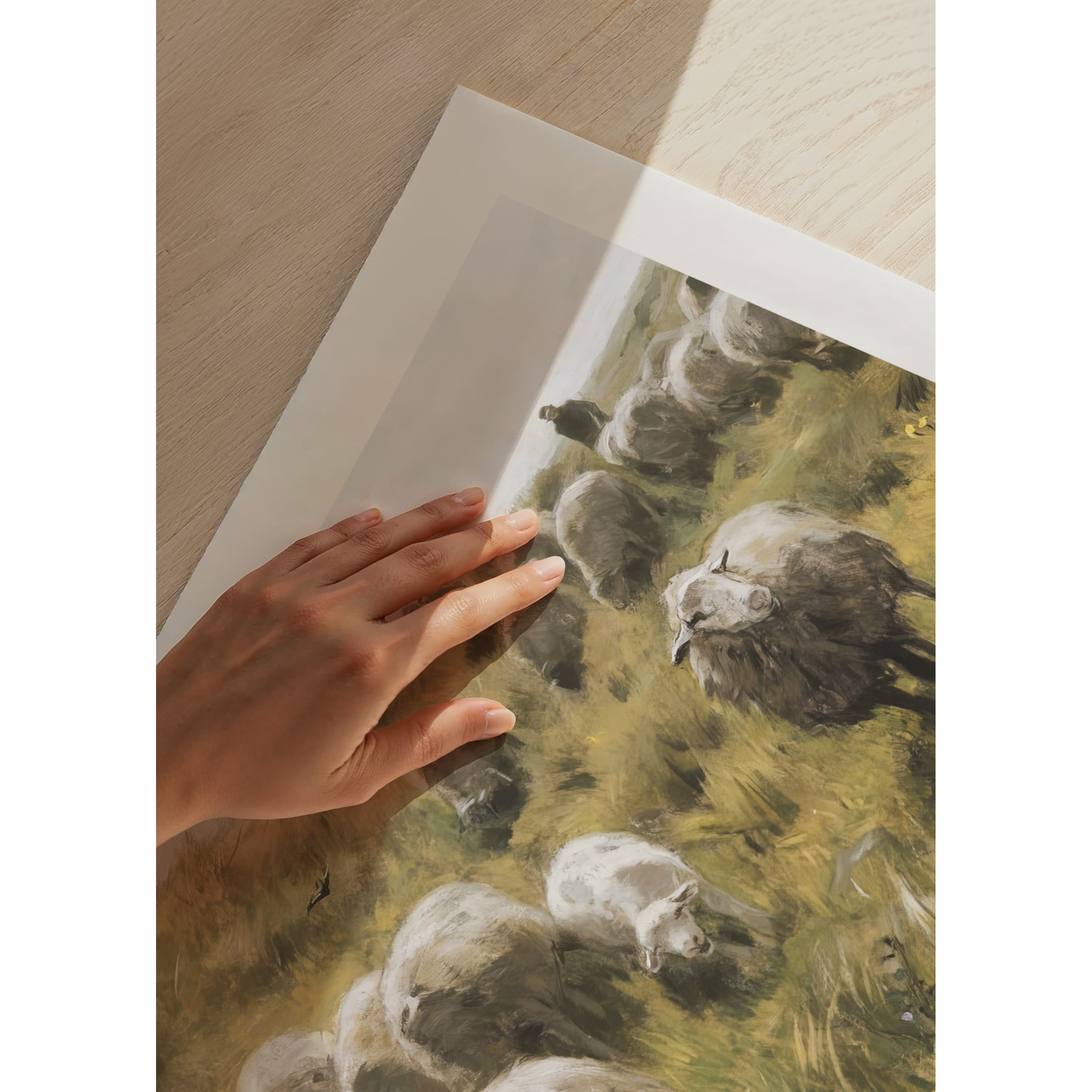 Poster Gallerix Op De Duinen By Anton Mauve