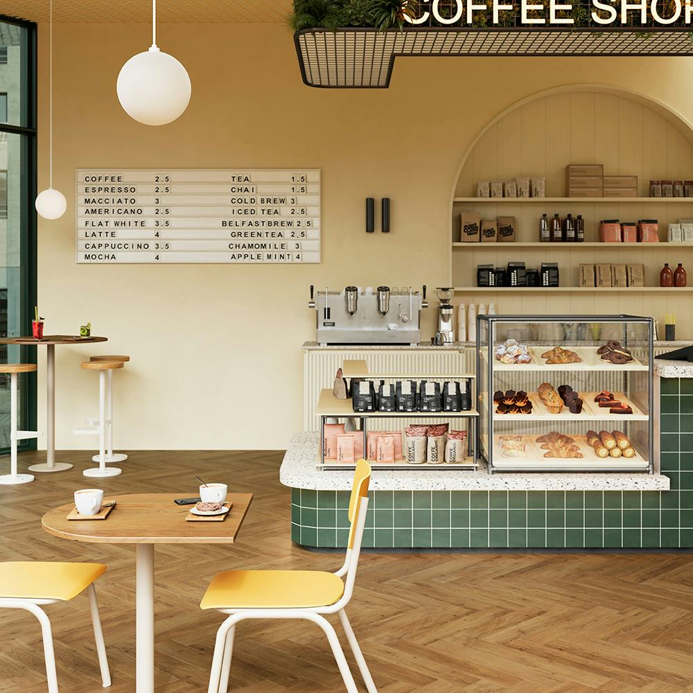 Vinylgolv BerryAlloc Zenn Herringbone Cairo