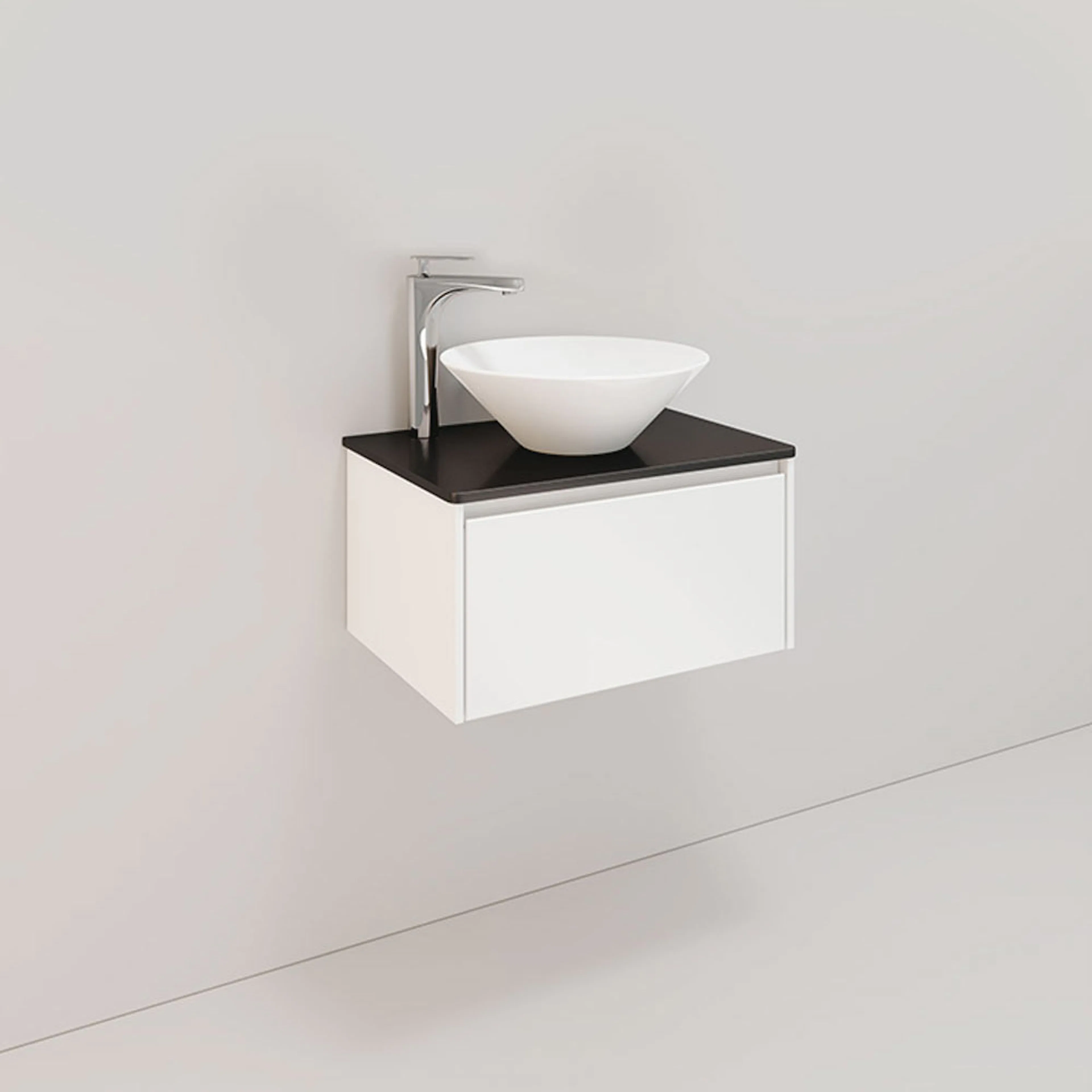 Tvättställsskåp Noro Lifestyle Concept Loop 60 Låg