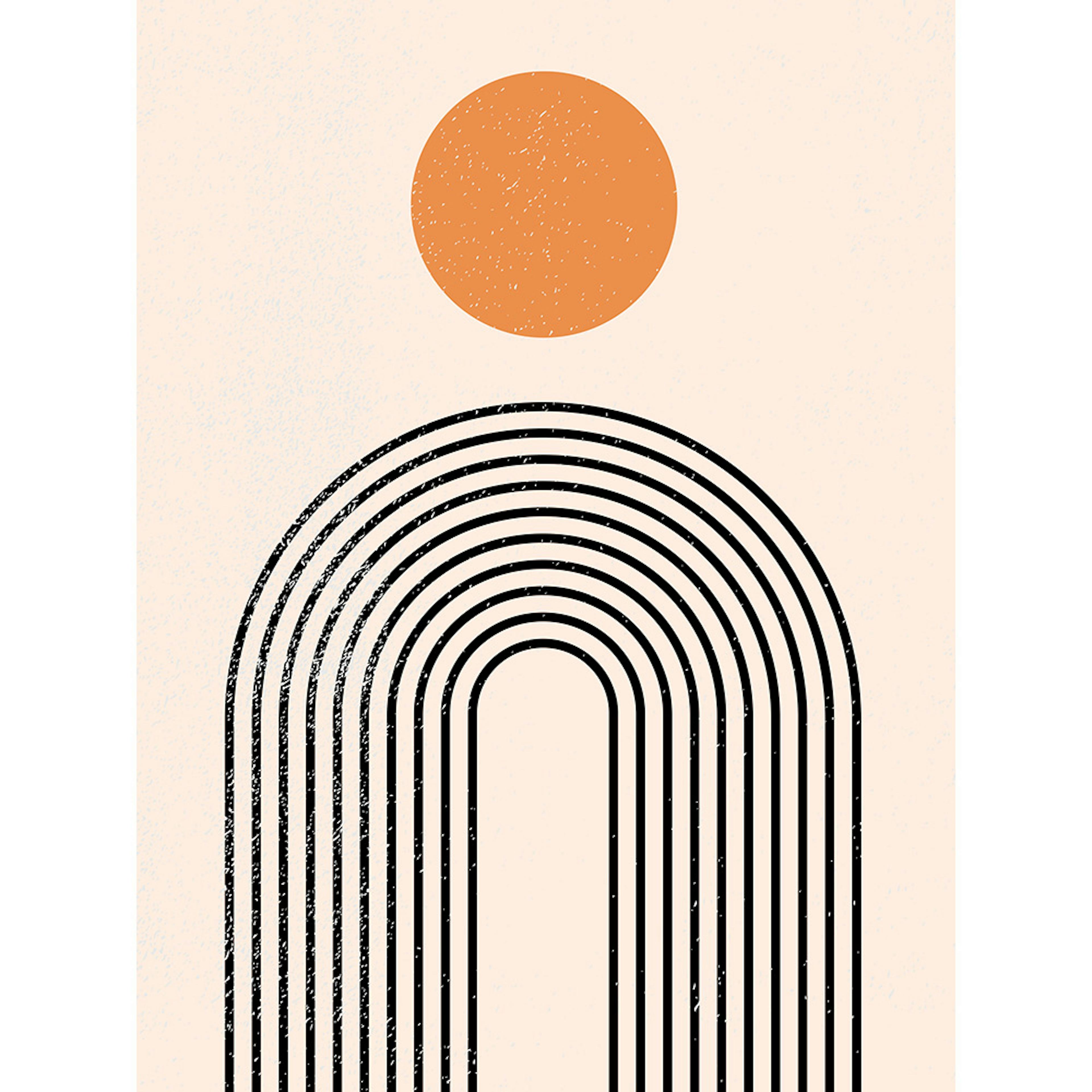 Posters Venture Home Tempel Beige