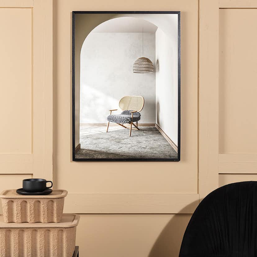 Posters Venture Home Lounge Chair Beige