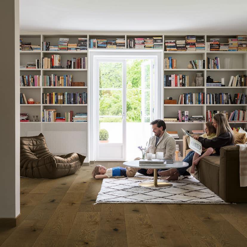 Parkettgolv Pergo Lofoten Saddle Brown Ek 1-Stav