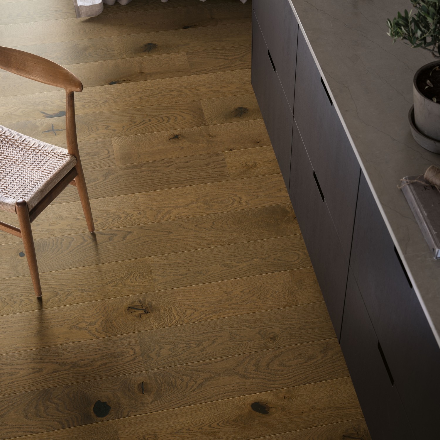 Parkettgolv Pergo Falster Saddle Brown Ek 1-Stav