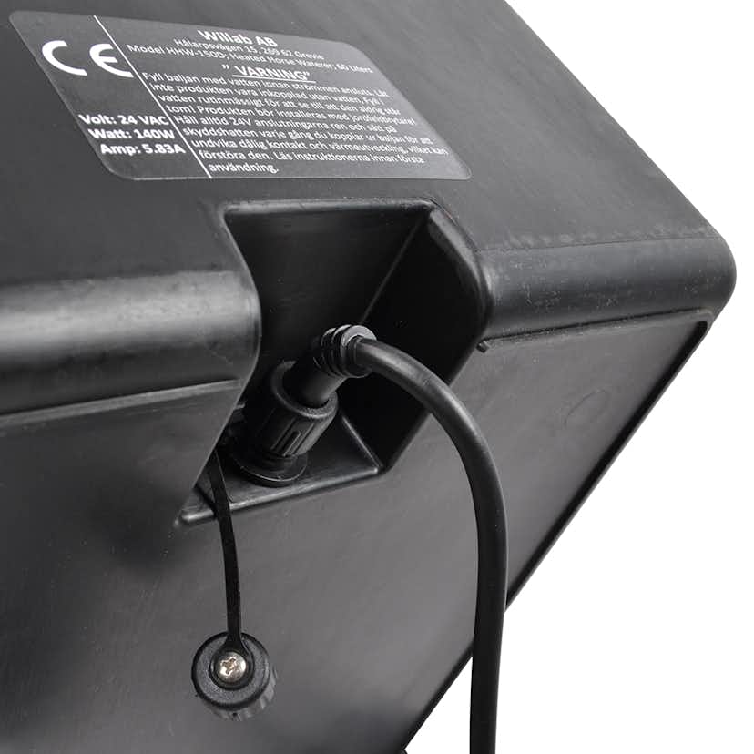 Värmebalja Willab 60 l Rektangulär