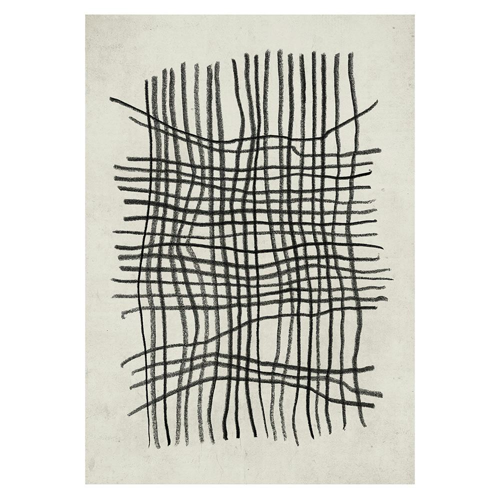 Posters Venture Home Linework Beige/svart