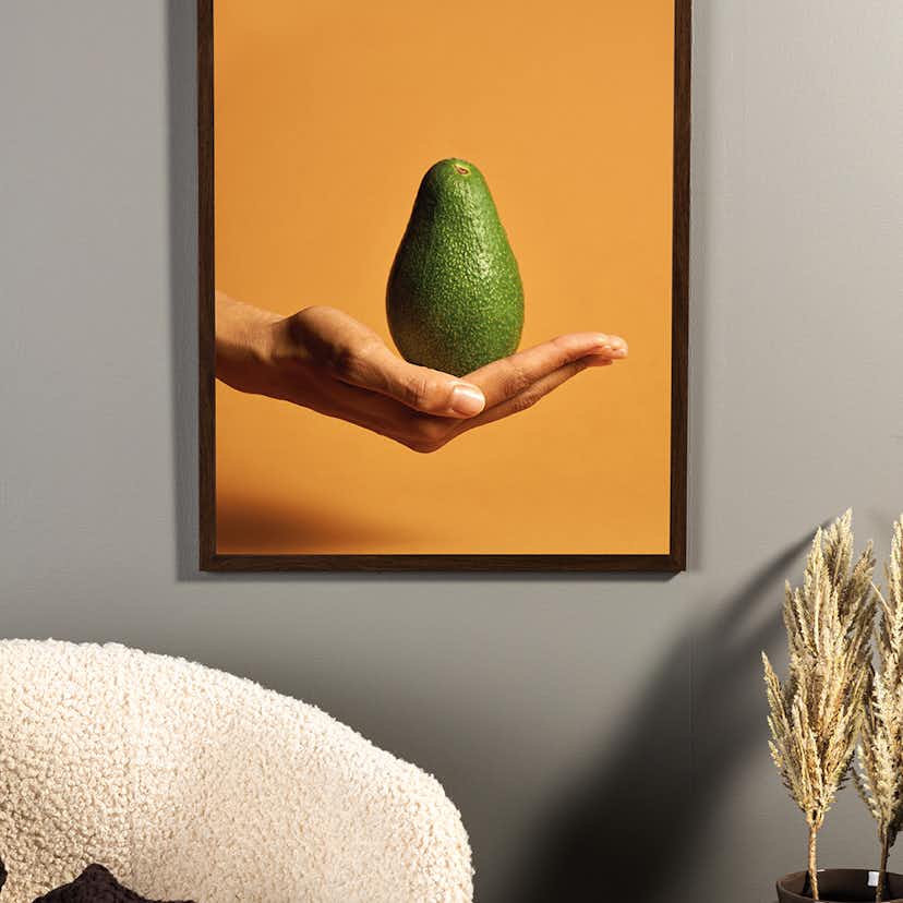 Posters Venture Home Avocado Orange/grön