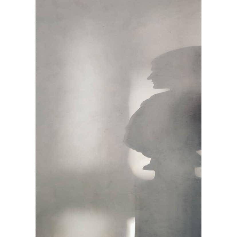 Posters Venture Home Human Shadow Vit/grå