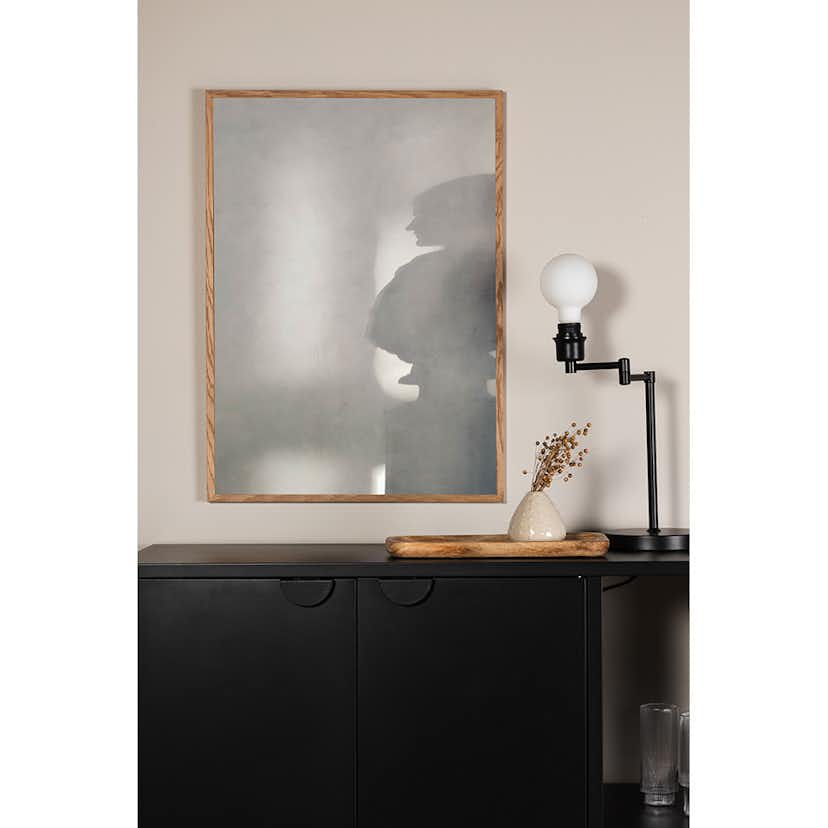 Posters Venture Home Human Shadow Vit/grå