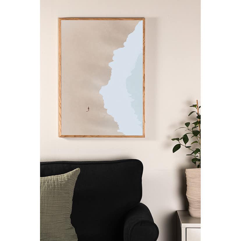 Posters Venture Home Beach Beige Blue