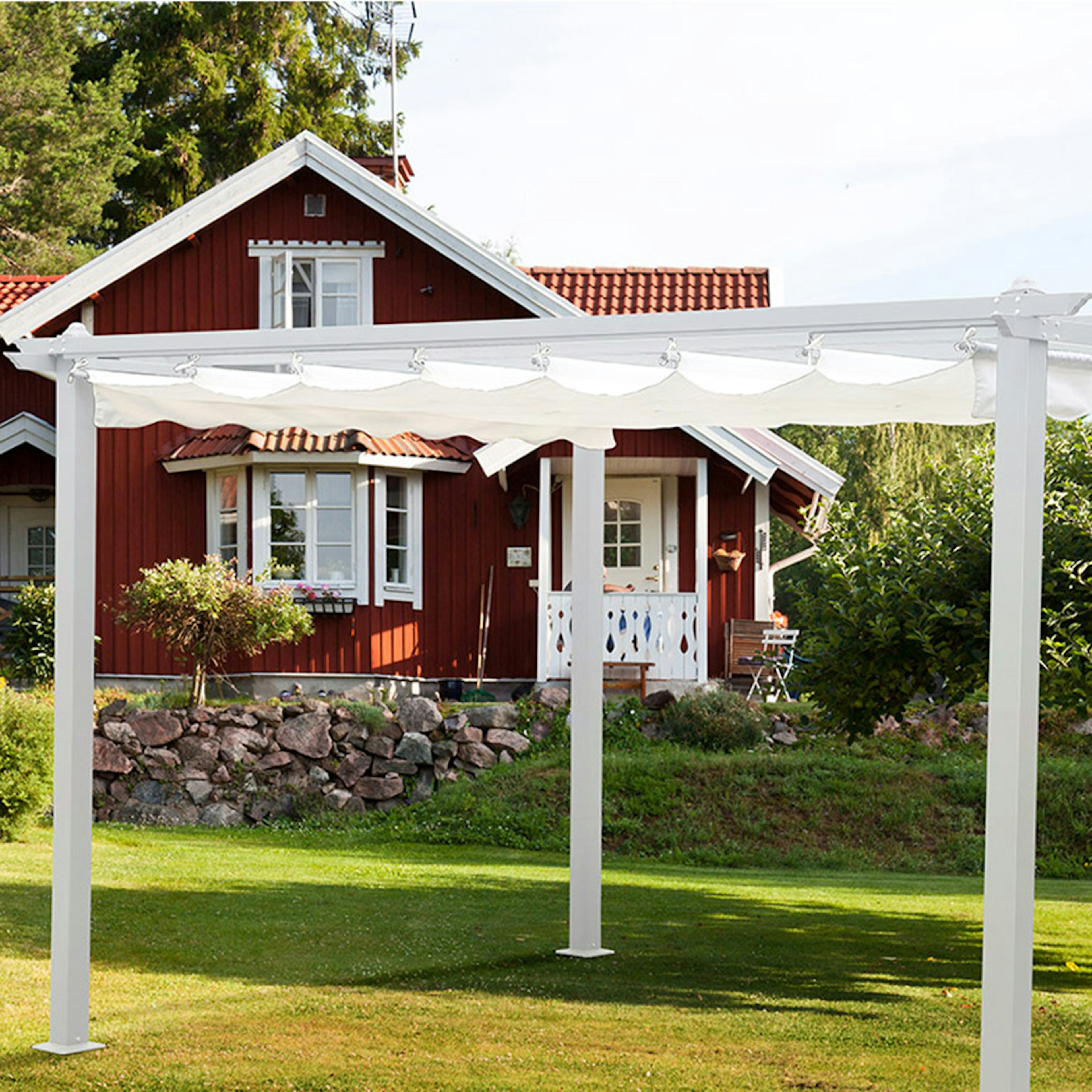 Pergola Landskap Skugga 3x4 m