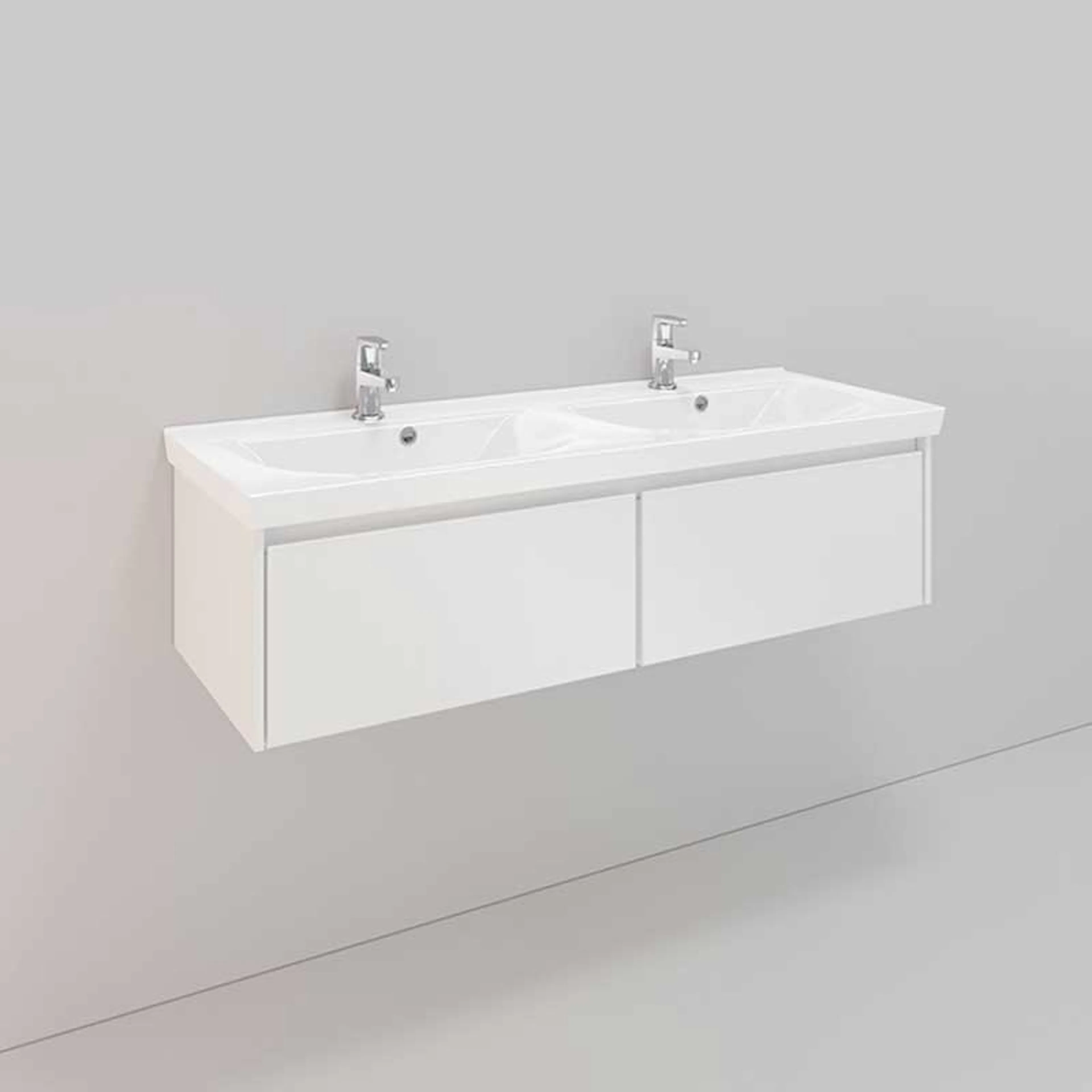 Tvättställsskåp Noro Lifestyle Concept Nedsänkt Tvättställ 120 Låg