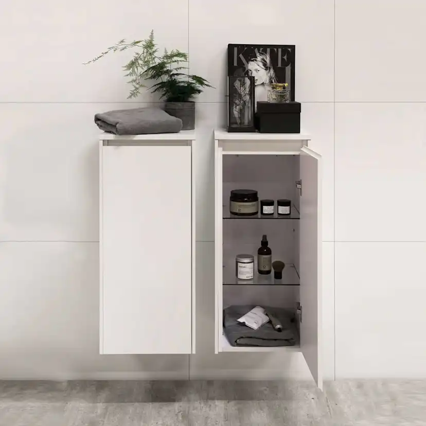 Sidoskåp Noro Lifestyle Concept 350 mm Vit