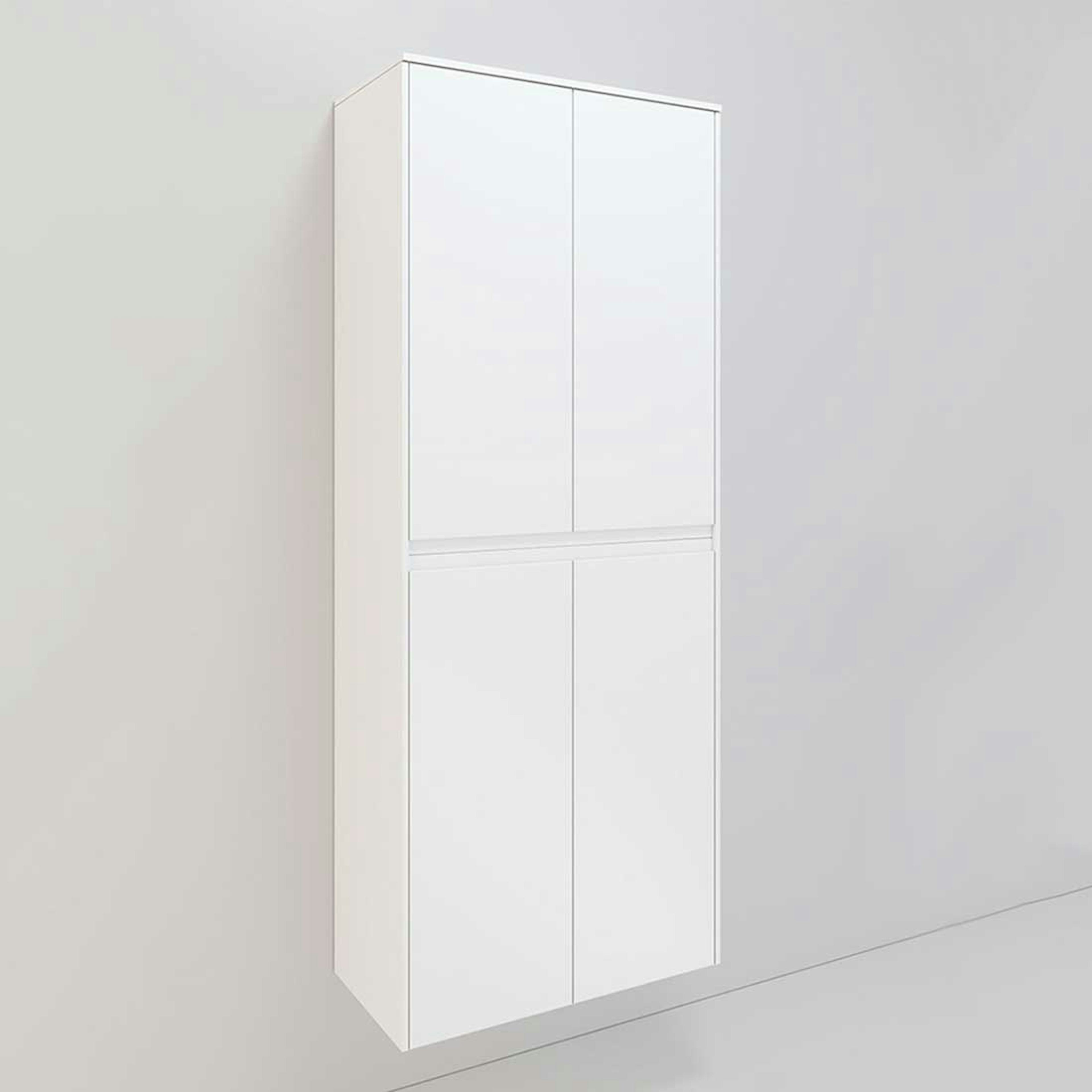 Sidoskåp Noro Lifestyle Concept 700 mm Dubbel Högt Vit