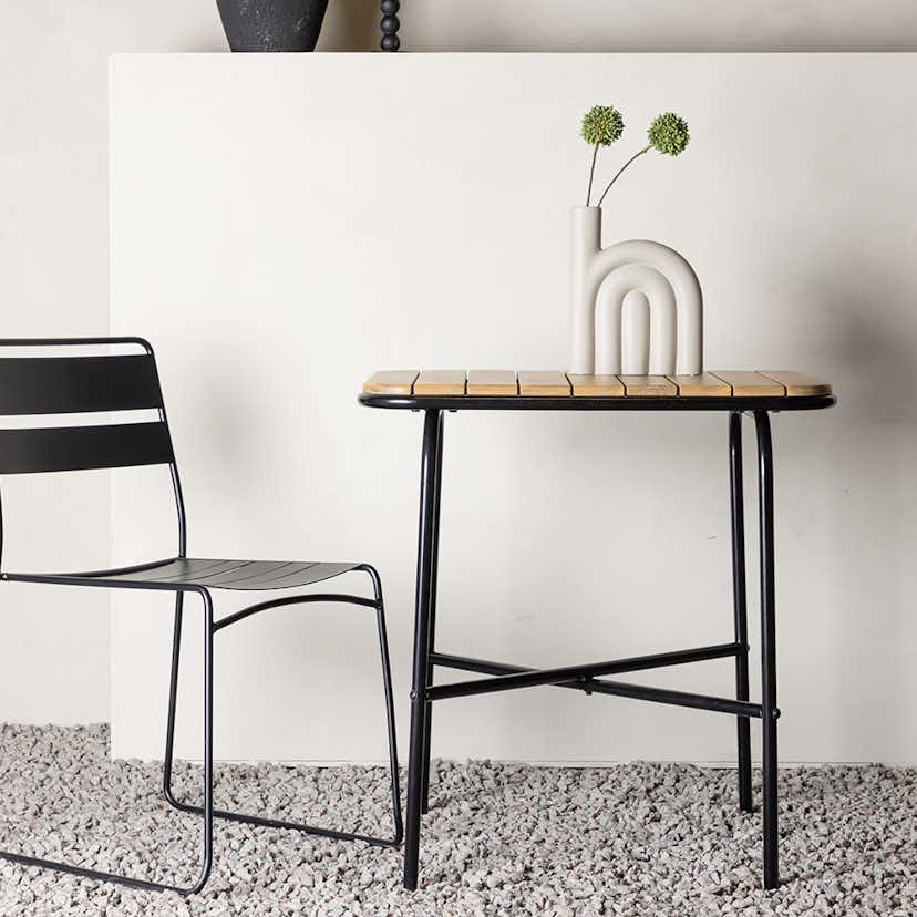 Cafébord Venture Home Holmbeck Rektangulär 55x70x74